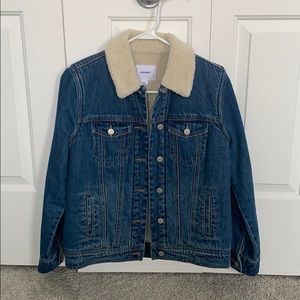 Sherpa-lined Jean Jacket (women’s)